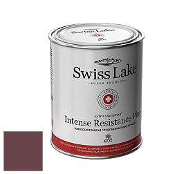 Swiss Lake Intense Resistance Plus глубокоматовая водно-дисперсионная краска цвет NC33-0715 Dark bordeaux