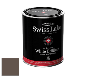 Swiss Lake White Brilliant глубокоматовая краска цвет NC25-0475 Pu'er tea