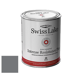 Swiss Lake Intense Resistance Plus глубокоматовая водно-дисперсионная краска цвет NC40-0929 Dark silver
