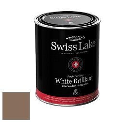 Swiss Lake White Brilliant глубокоматовая краска цвет NC24-0447 Roasted almond