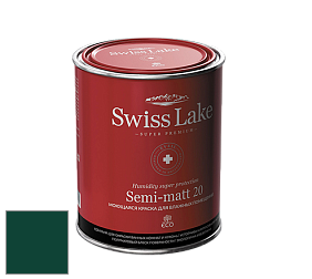 Swiss Lake Semi-matt 20 полуматовая моющаяся краска цвет RAL 6005