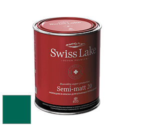 Swiss Lake Semi-matt 20 полуматовая моющаяся краска цвет NCS S 4550-B80G