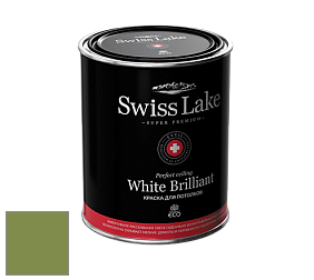 Swiss Lake White Brilliant глубокоматовая краска цвет SL-2539 Juniper