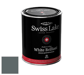 Swiss Lake White Brilliant глубокоматовая краска цвет NC29-0582 Green cave