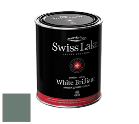 Swiss Lake White Brilliant глубокоматовая краска цвет NC35-0773 Dramatic green