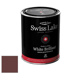 Swiss Lake White Brilliant глубокоматовая краска цвет SL-1403 Grenadine juice