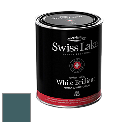 Swiss Lake White Brilliant глубокоматовая краска цвет NC27-0531 Sailor blue