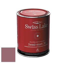Swiss Lake Semi-matt 20 полуматовая моющаяся краска цвет NCS S 4030-R10B 