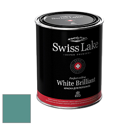 Swiss Lake White Brilliant глубокоматовая краска цвет SL-2399 Gypsy caravan