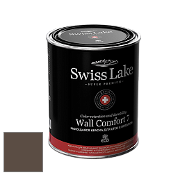 Swiss Lake Wall Comfort 7 матовая краска цвет SL-0660 Turkish coffee
