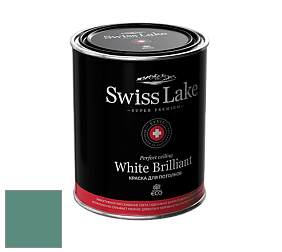 Swiss Lake White Brilliant глубокоматовая краска цвет SL-2669 Harbor green