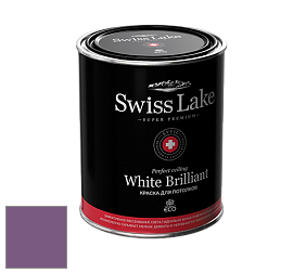 Swiss Lake White Brilliant глубокоматовая краска цвет SL-1851 Noble violet