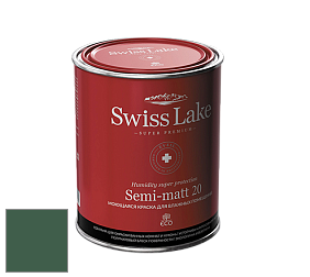 Swiss Lake Semi-matt 20 полуматовая моющаяся краска цвет SL-2518 Royal hunter green