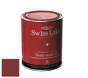 Swiss Lake Semi-matt 20 полуматовая моющаяся краска цвет NCS S 3560-R 