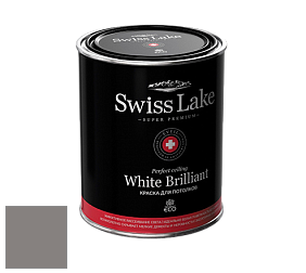 Swiss Lake White Brilliant глубокоматовая краска цвет SL-2834 Pewter green