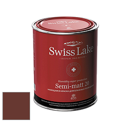 Swiss Lake Semi-matt 20 полуматовая моющаяся краска цвет RAL 8012