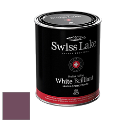 Swiss Lake White Brilliant глубокоматовая краска цвет NC33-0709 Night lilac