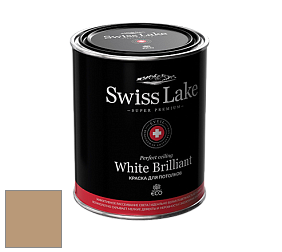 Swiss Lake White Brilliant глубокоматовая краска цвет SL-0624 Almond kiss