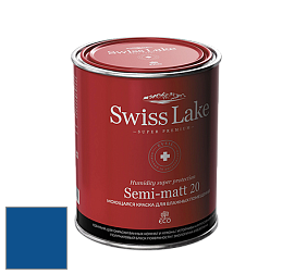 Swiss Lake Semi-matt 20 полуматовая моющаяся краска цвет RAL 5017