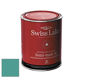 Swiss Lake Semi-matt 20 полуматовая моющаяся краска цвет SL-2400 Aragon green