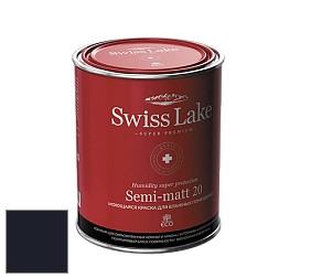 Swiss Lake Semi-matt 20 полуматовая моющаяся краска цвет RAL 5004