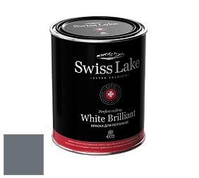 Swiss Lake White Brilliant глубокоматовая краска цвет SL-2966 Ashtray