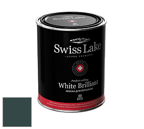 Swiss Lake White Brilliant глубокоматовая краска цвет SL-2300 Still water