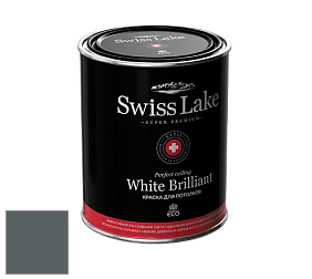 Swiss Lake White Brilliant глубокоматовая краска цвет RAL 7012 