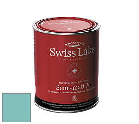 Swiss Lake Semi-matt 20 полуматовая моющаяся краска цвет RAL 6027