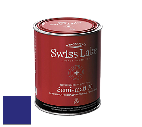 Swiss Lake Semi-matt 20 полуматовая моющаяся краска цвет RAL 5002 
