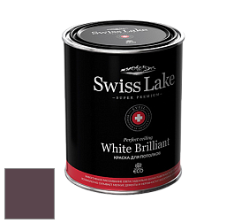 Swiss Lake White Brilliant глубокоматовая краска цвет NC33-0705 Old wine