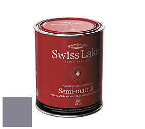 Swiss Lake Semi-matt 20 полуматовая моющаяся краска цвет SL-1794 Royal hyacinth