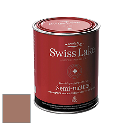Swiss Lake Semi-matt 20 полуматовая моющаяся краска цвет NC22-0372 Red clay