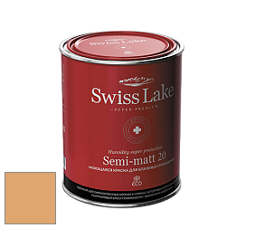 Swiss Lake Semi-matt 20 полуматовая моющаяся краска цвет NC52-1291 Pumpkin