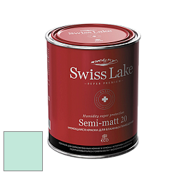 Swiss Lake Semi-matt 20 полуматовая моющаяся краска цвет SL-2331 Turquoise of the heavens