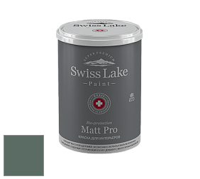 Swiss Lake Matt Pro матовая краска цвет NC36-0808 Dark emerald