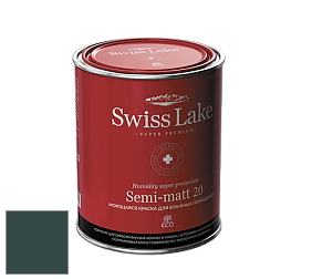 Swiss Lake Semi-matt 20 полуматовая моющаяся краска цвет SL-2300 Still water