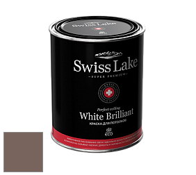 Swiss Lake White Brilliant глубокоматовая краска цвет NC10-0018 Dark chocolate