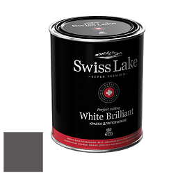 Swiss Lake White Brilliant глубокоматовая краска цвет SL-2819 Black lark