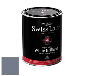 Swiss Lake White Brilliant глубокоматовая краска цвет NC28-0564 Enigmatic blue