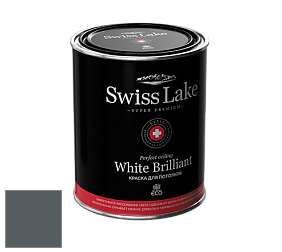 Swiss Lake White Brilliant глубокоматовая краска цвет RAL 7011 