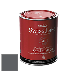 Swiss Lake Semi-matt 20 полуматовая моющаяся краска цвет SL-2977 Misterious abyss