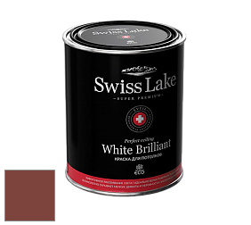 Swiss Lake White Brilliant глубокоматовая краска цвет SL-1446 Burnt amber