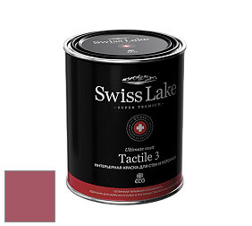 Swiss Lake Tactile 3 глубокоматовая краска цвет SL-1415 Red phantasy