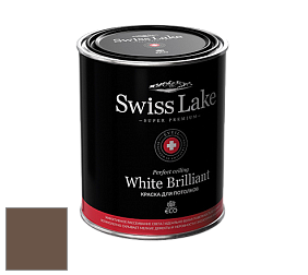 Swiss Lake White Brilliant глубокоматовая краска цвет NC25-0476 Earl grey