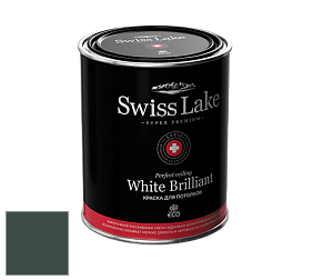 Swiss Lake White Brilliant глубокоматовая краска цвет SL-2660 Deep jungle