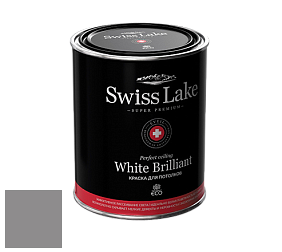 Swiss Lake White Brilliant глубокоматовая краска цвет SL-3014 Lead gray