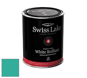 Swiss Lake White Brilliant глубокоматовая краска цвет NCS S 2050-B70G 