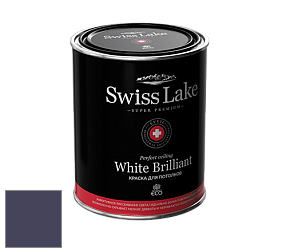Swiss Lake White Brilliant глубокоматовая краска цвет SL-1909 Royal indigo