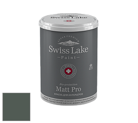 Swiss Lake Matt Pro матовая краска цвет SL-2649 Welsh slate